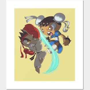 Ryu and Chun Posters and Art